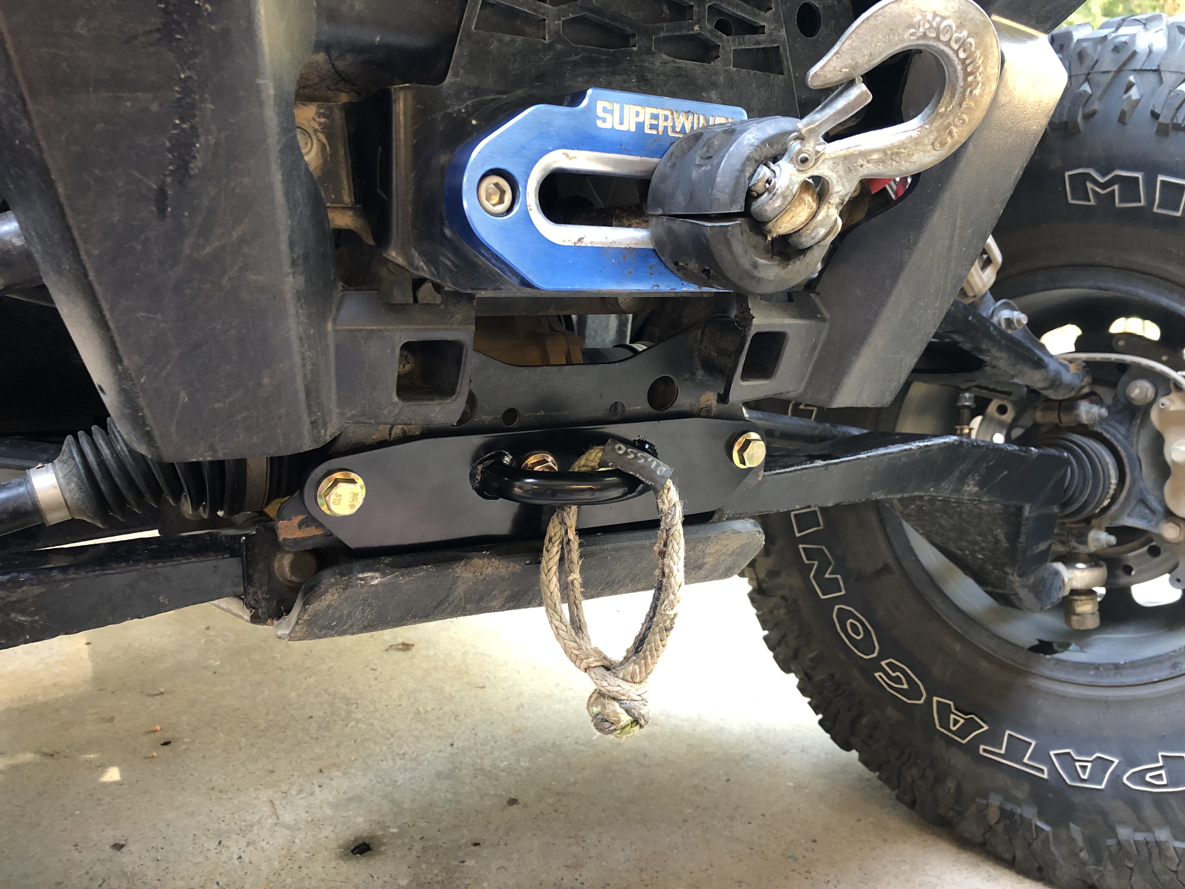 RZR Front Tow Hook